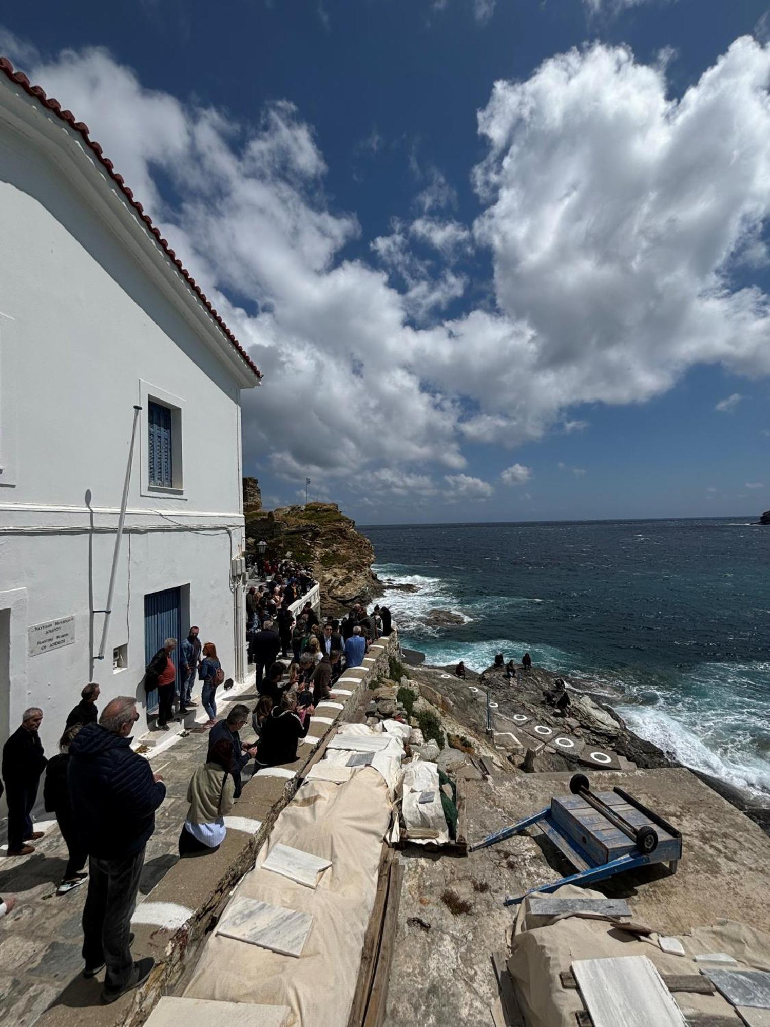 Andros Guesthouses Экстерьер фото